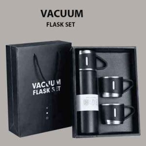 Stainless Steel Vacuum Flask Set